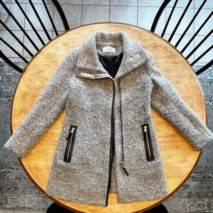 Calvin Klein Wool Grey Coat